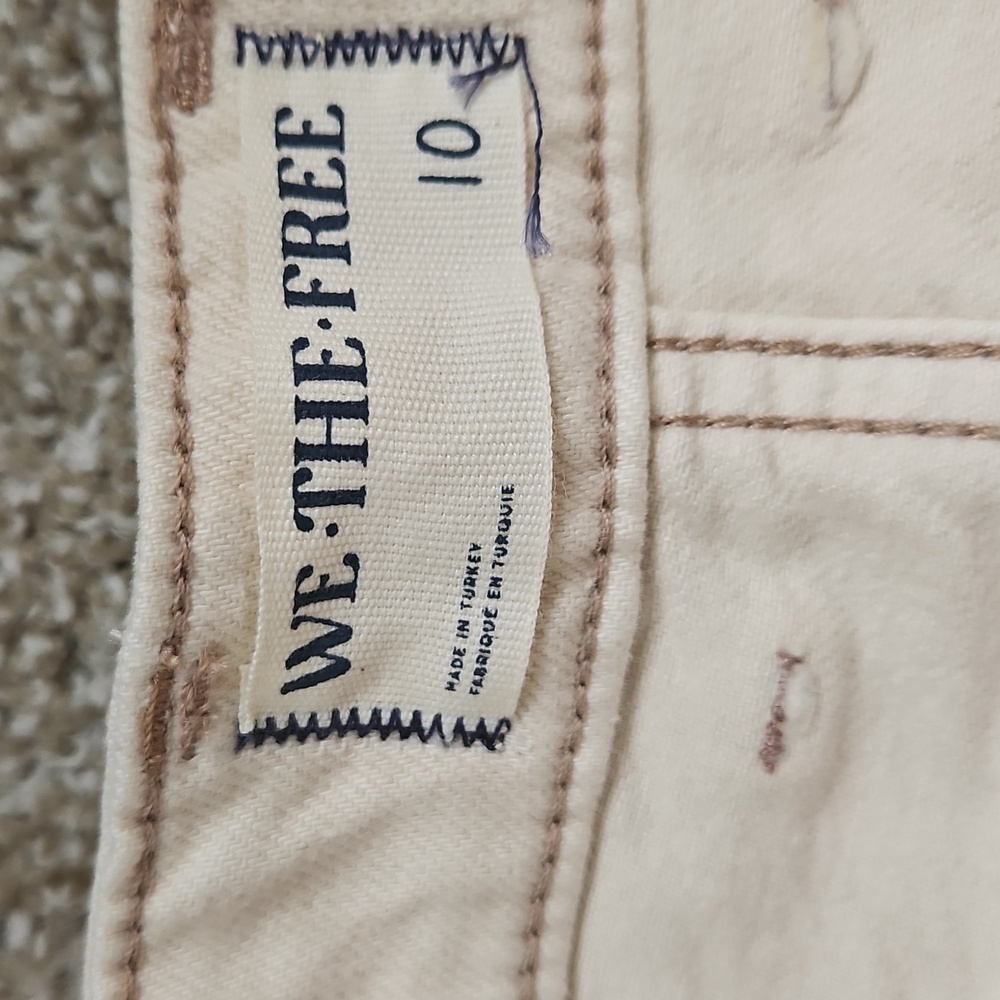 NWT Wisp Ivory Sz 10Free People We The Free Come As You Are Denim Maxi Skirt - Picture 5 of 10